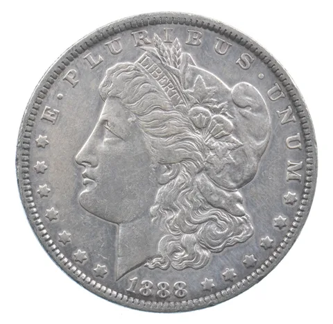 Better 1888 Morgan Silver Dollar - 90% US Coin - Nice Coin *684