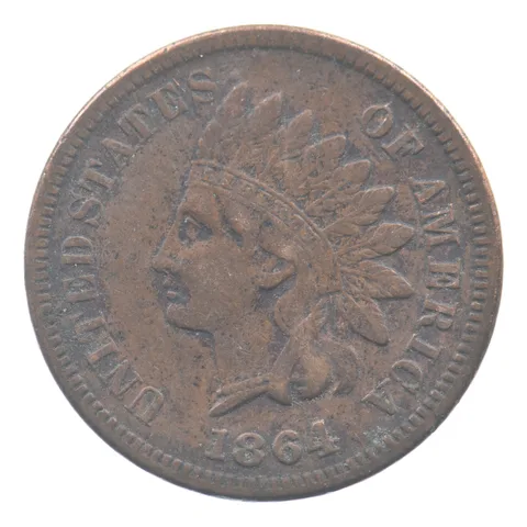 1864 L Indian Head Cent *8830