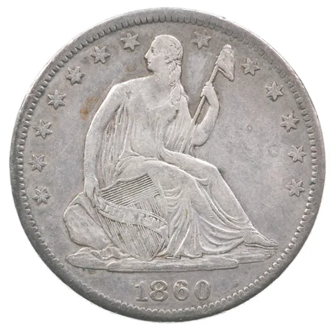 1860-S Seated Liberty Half Dollar *6089