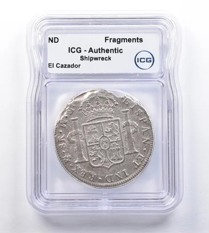 ND Reales Fragments El Cazador Shipwreck Authentic ICG *2011