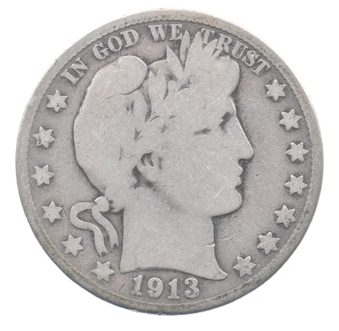 1913-S Barber Half Dollar *9171