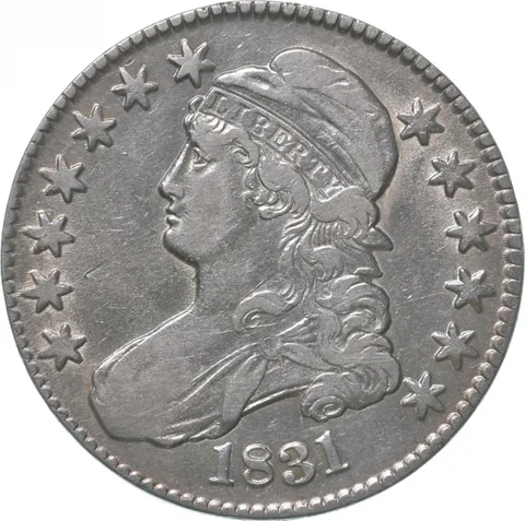 1831 Capped Bust Half Dollar *8075