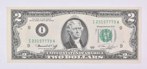 1976 $2 Minneapolis MN FRN Green Seal Uncirculated