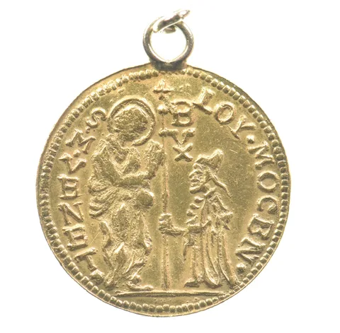 (1789-1797) Gold Coin Venice Italy Zecchino 3.4g a4630