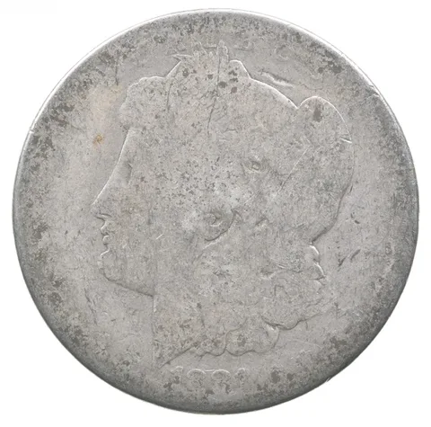 1881 Morgan Silver Dollar Lowball Pocket Piece Low Ball *6330