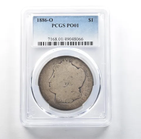 1886-O Morgan Silver Dollar PO01 PCGS Lowball