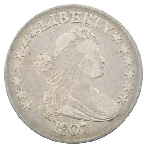 1807 Draped Bust Half Dollar *8838