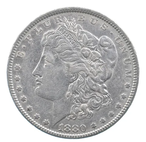Better 1880 Morgan Silver Dollar - 90% US Coin - Nice Coin *509