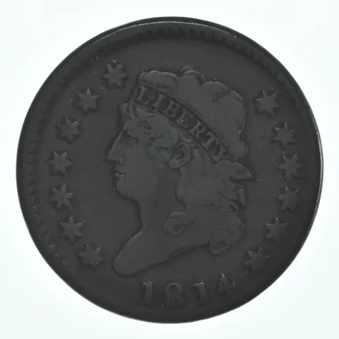 1814 Classic Head Large Cent a6106