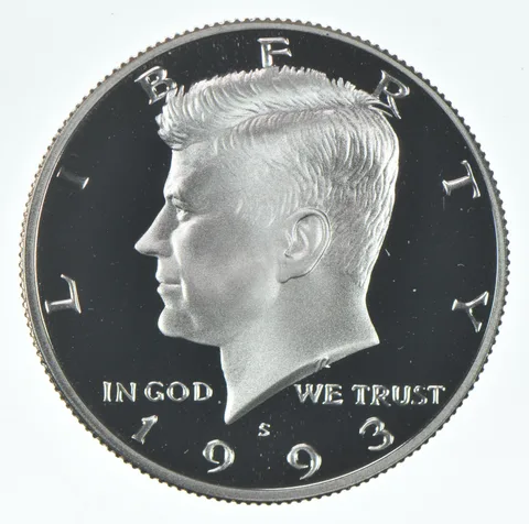 1993-S Kennedy Half Dollar CLAD Proof