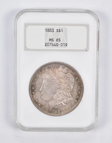 MS65 1883 Morgan Silver Dollar NGC a2179