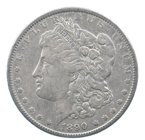 Early - 1890 Morgan Silver Dollar - 90% US Coin *942