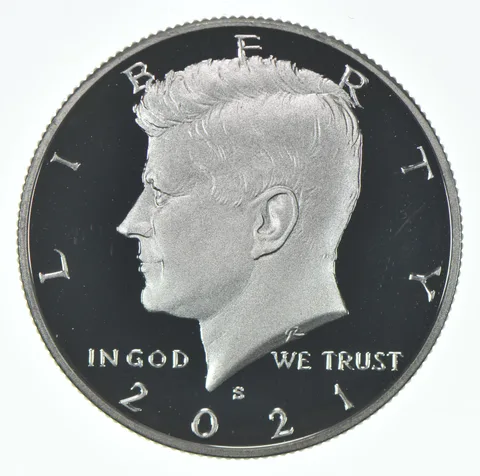 2021-S Kennedy Half Dollar CLAD Proof