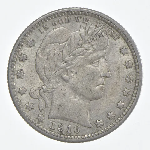 1916 Barber Quarter *0975