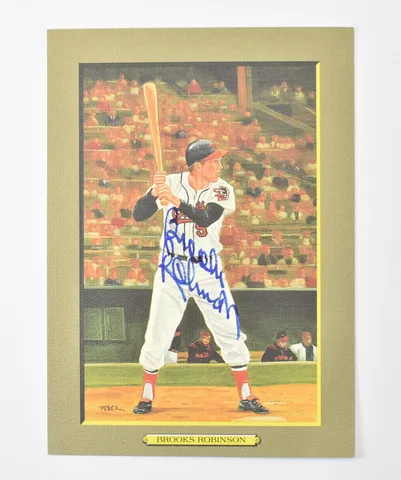 Brooks Robinson Signed Perez Steele Galleries *4006