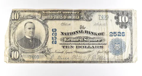 1902 $10 Kennett Square PA National Currency Ch#2526 *2779