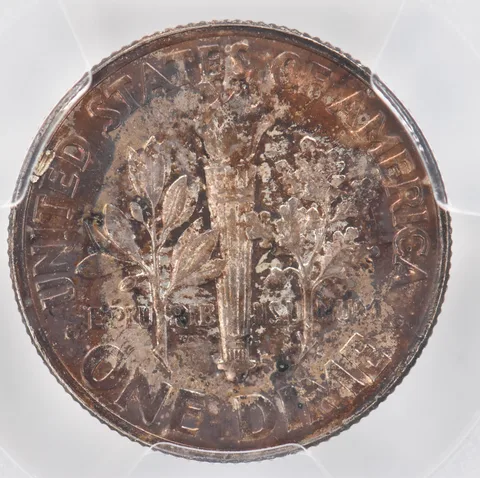1960 Roosevelt Dime MS65 PCGS Beautiful Tone *0922
