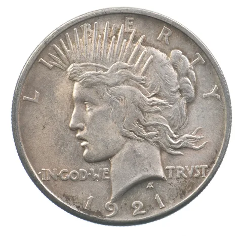 1921 Peace Silver Dollar High Relief *2288