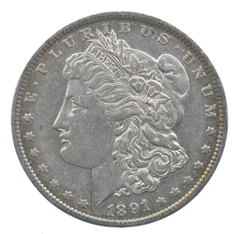 Early - 1891-O Morgan Silver Dollar - 90% US Coin *788