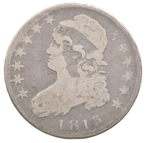 1813 Capped Bust Half Dollar *5981
