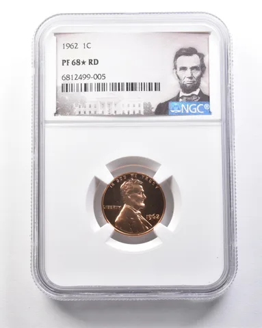 1962 Lincoln Memorial Cent PF68* STAR RD NGC *7798