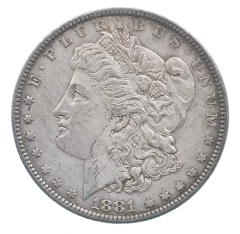 Better 1881 Morgan Silver Dollar - 90% US Coin - Nice Coin *562