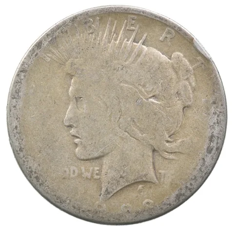 1923 Peace Silver Dollar Lowball Low Ball Pocket Piece *8974