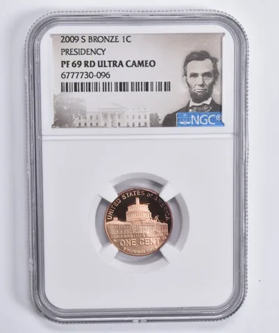 2009-S Lincoln Cent Bronze Presidency PF69 RD NGC Special Lbl