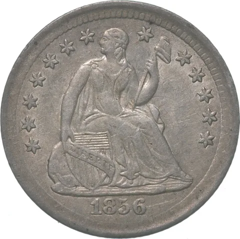 1856 Seated Liberty Half Dime *8063