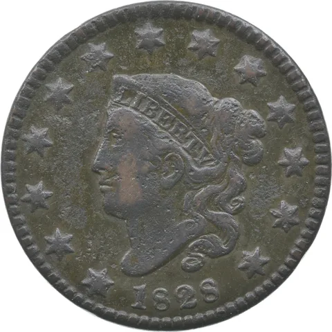 1828 Liberty Head Large Cent *4409