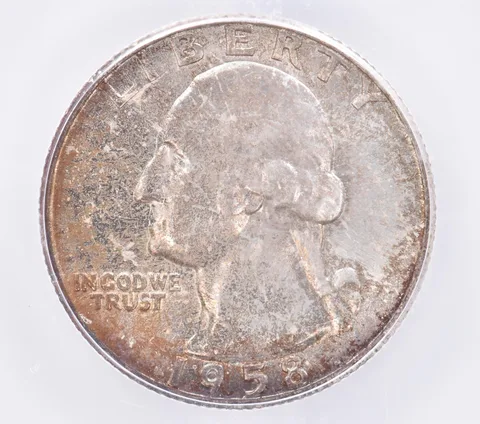 1958 Washington Quarter MS67 ICG Beautiful Tone *2533