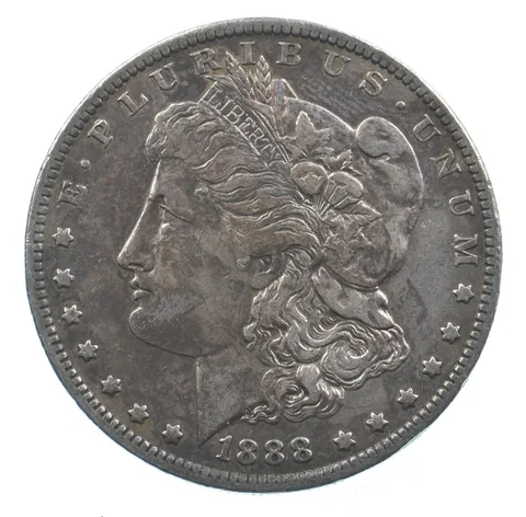 Early - 1888-O Morgan Silver Dollar - 90% US Coin *813
