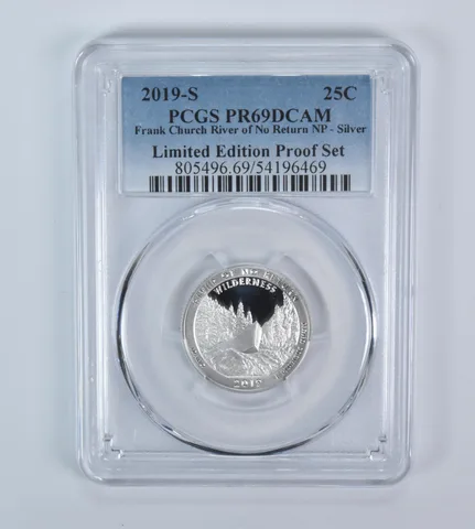 2019-S Washington Quarter ATB Frank Church River Silver LE PR69 DCAM PCGS