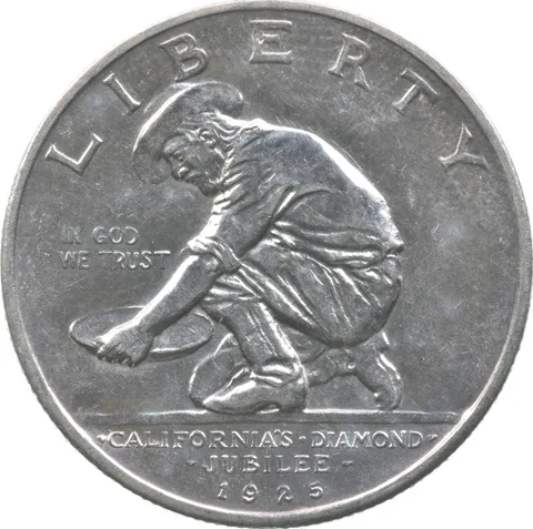 1925 California Commemorative Half Dollar *7350