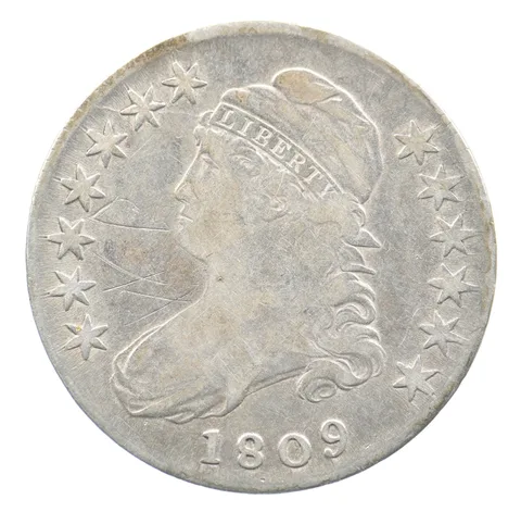 1809 Capped Bust Half Dollar *4639