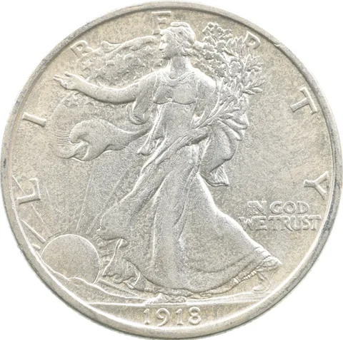 1918-D Walking Liberty Half Dollar *6242