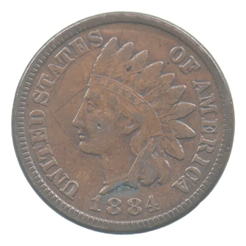 1884 Indian Head Cent *2262