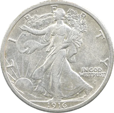 1916-D Walking Liberty Half Dollar *6250