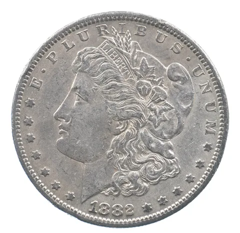 Better 1882-S Morgan Silver Dollar - 90% US Coin - Nice Coin *676