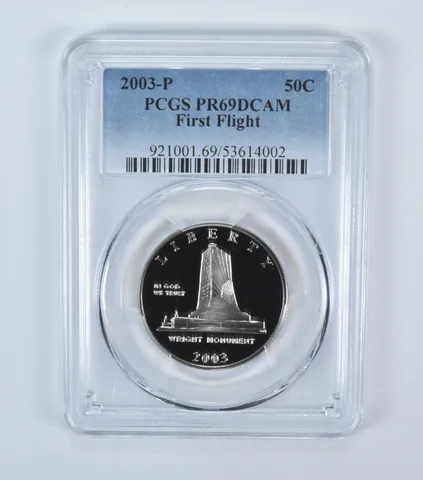 2003-P First Flight Commemorative Half Dollar PR69 DCAM PCGS