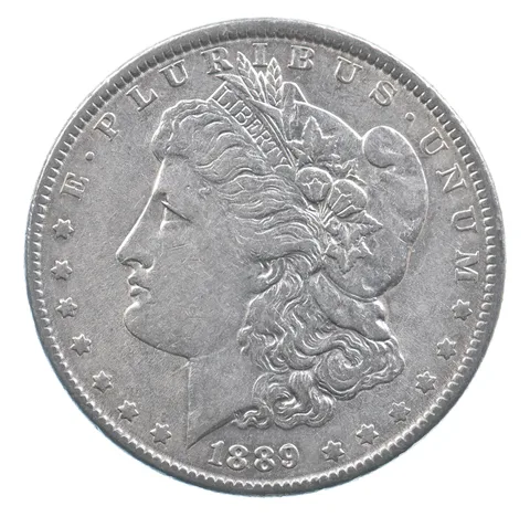 Better 1889 Morgan Silver Dollar - 90% US Coin - Nice Coin *529