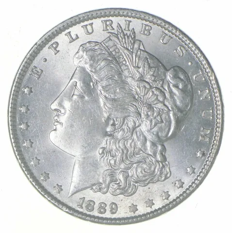 BU/Unc 1889 (P) Morgan Silver Dollar (1 coin)