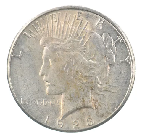 1923-S Peace Silver Dollar Beautiful Tone *7609