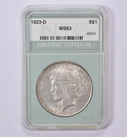 1923-D Peace Silver Dollar *0542