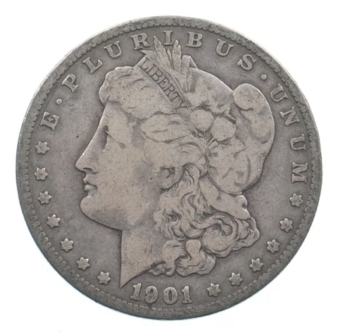 Early - 1901-O Morgan Silver Dollar - 90% US Coin *499