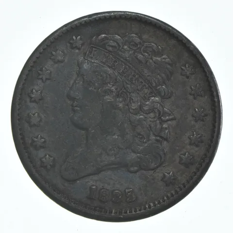 1835 Classic Head Half Cent *6134