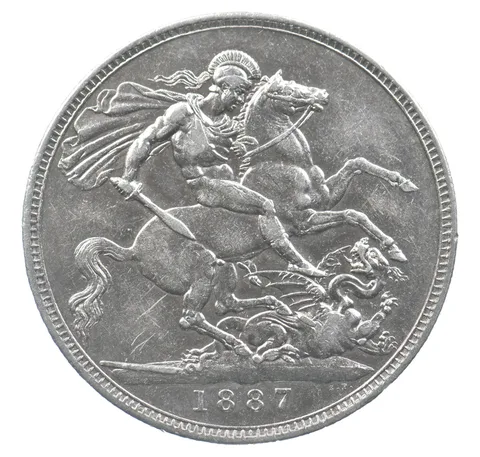 1887 Great Britain Crown Victoria a9991