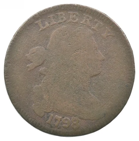 1798/7 Draped Bust Large Cent *1861