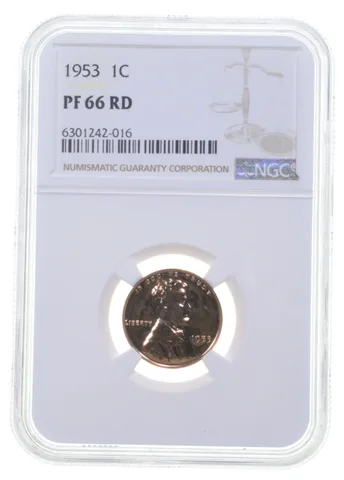 1953 Lincoln Wheat Cent PF66 NGC PR Proof