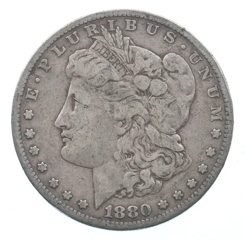 Early - 1880-O Morgan Silver Dollar - 90% US Coin *791